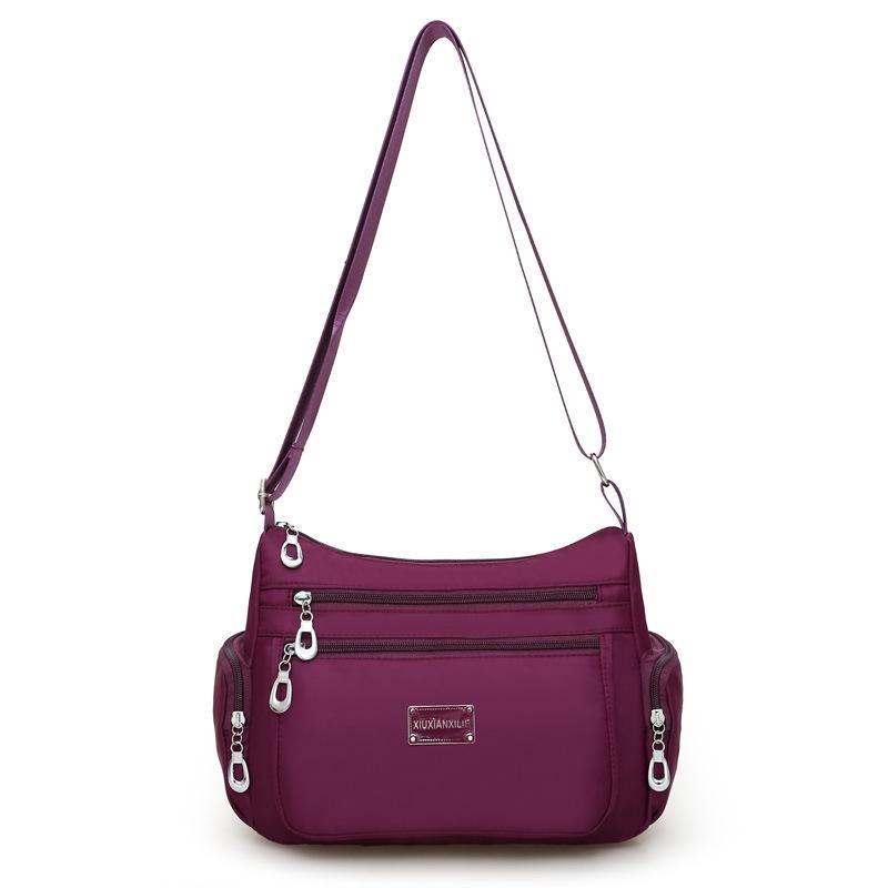 Yogodlns Women Fashion Waterproof Single Shoulder Bag Waterproof Nylon Shoulder Messenger Casual Travel Bags