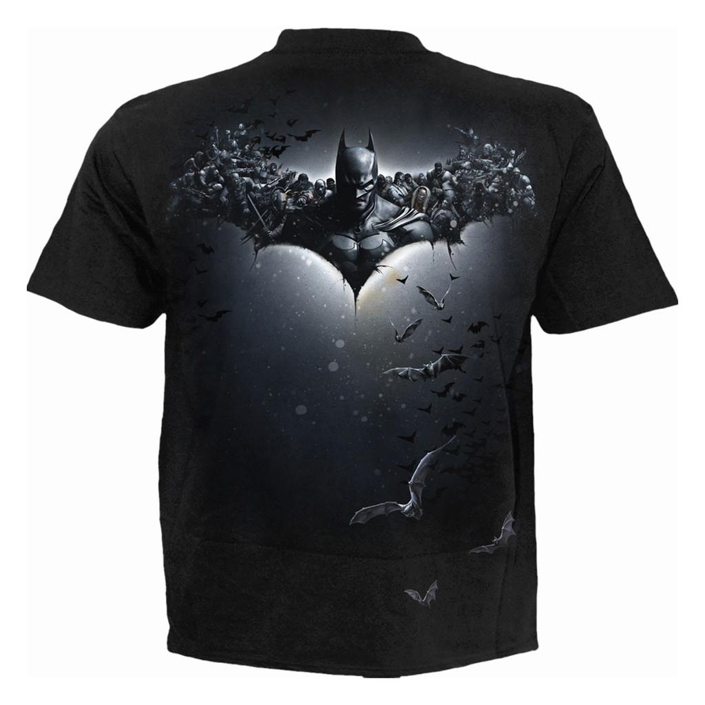 DC Comics Unisex Adult Batman & Joker Back Print T-Shirt