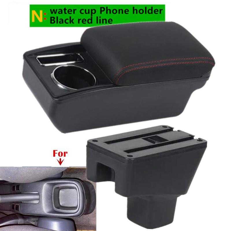 For SUZUKI SX4 Armrest box For SUZUKI SX4 Car Armrest double-layer Storage box cup holder Interior Dedicated Retrofit Accessorie