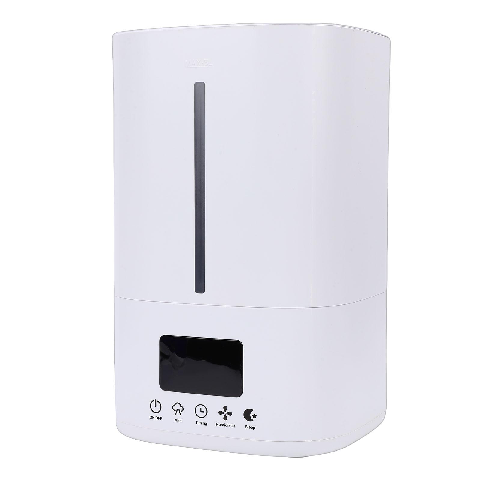 Smart Humidifier 5L Warm and Cool Mist Air Humidifier with Remote Control for Home Bedroom US Plug 100 240V