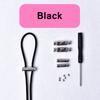 NEW Elastic buckle Shoe laces Metal Lock Button Shoelace No Tie ShoeLaces Kids Adult Quick Lazy Sneakers Boots Laces Shoestrings