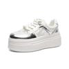 Mesh breathable little white shoes women's summer thin fashion sequins versatile casual sports thick-soled heightening board shoes