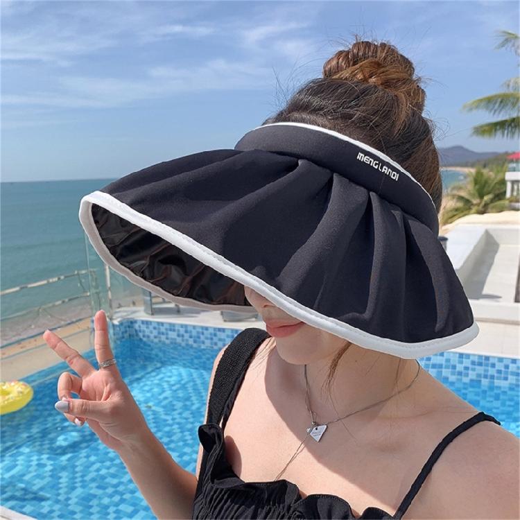 Summer Sun Visors Hat Women Visors Hat Women SunHat With Ponytail Hole Foldable