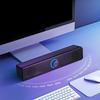Desktop Speaker BT5.0 2 Channel Sound Enhances Bass Response Space Saving LED Illuminating Control Knob