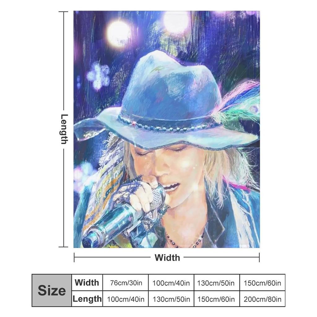 hitomi no jyunin Throw Blanket Cozy Throw Blanket Birthday Gift for Him Her