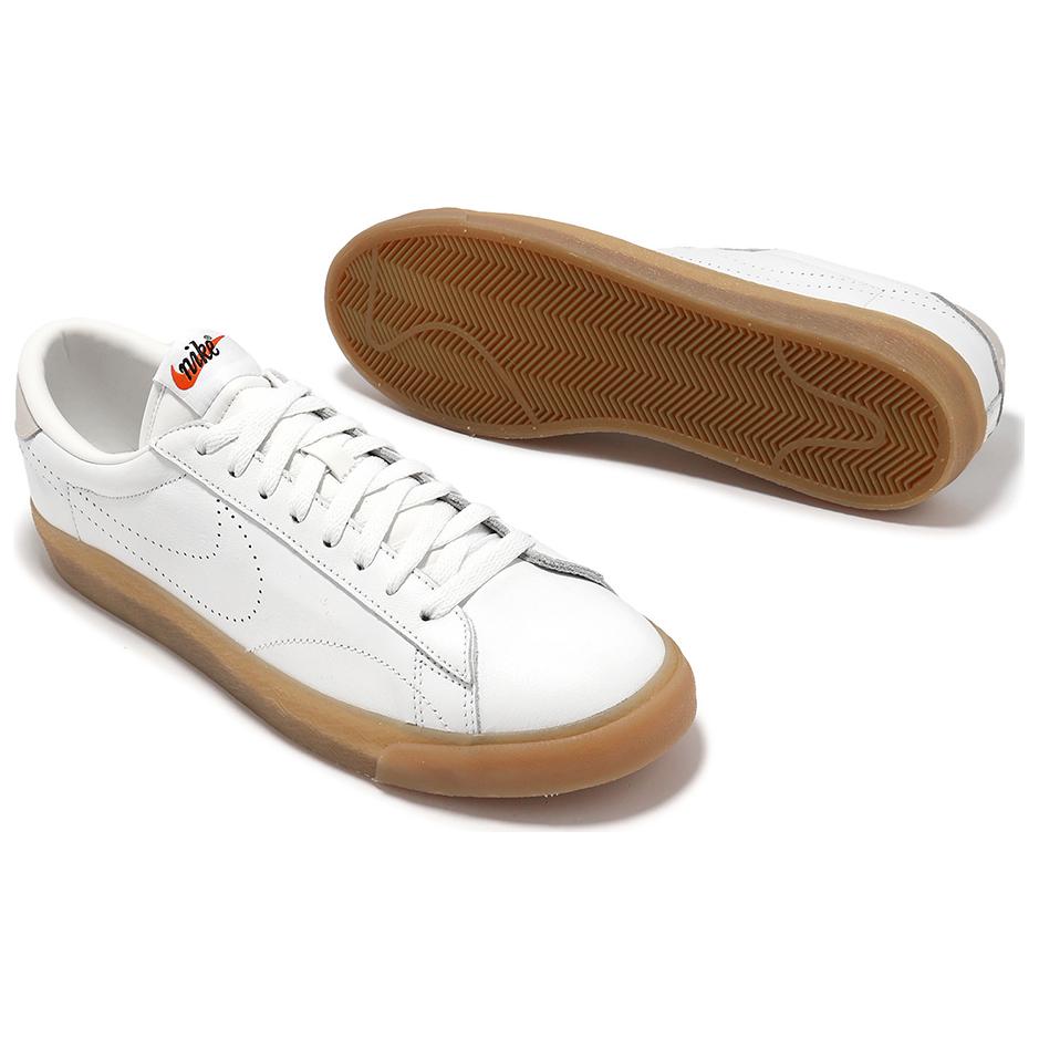 Nike Tennis Classic AC Biały Jasny Orewood Guma Męskie Sneakersy Summit-White Jasny-Orewood-Brązowy HM4648-111