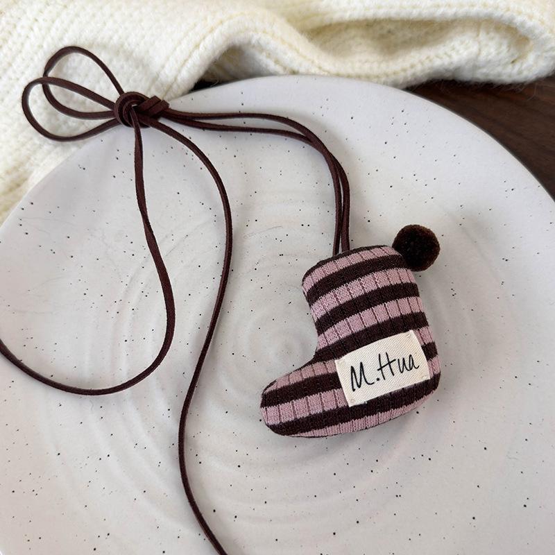 

Осінньо-зимовий милий і милий кулон із тканини з мультяшним малюнком кролика, ручне намисто, регульовані аксесуари