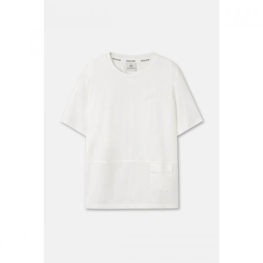 KOLON SPORT Women S Hybrid ShorT Sleeve Round T ShirT 6wTcm25462ivo