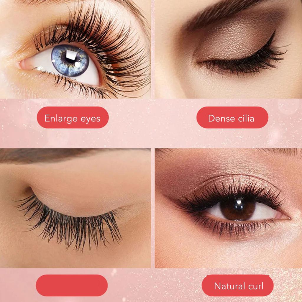 Heated Eyelash Curler Long Lasting Curl Tool USB Rechargeable 3 Temperature Adjustable LED Digital Display for Women