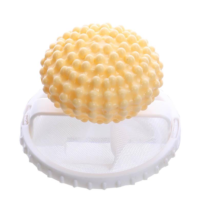 Dual-Action Laundry Ball: Concave-Convex Filter & Hair Remover for Cleaning and Protecting Clothes