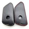 Leather Key Case Key Cover Keychain For VW Volkswagen Golf 8 MK 2021 2022 2023 2024 Skoda Octavia A8 SEAT Leon MK4 Accessories