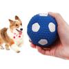 Nice Pet voice toy dog grinding teeth bite resistant latex toy rugby ball football small dog training for home decoration