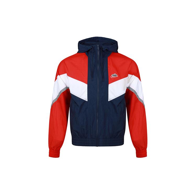 Nike Jackets Men`s Red Hooded Moderate