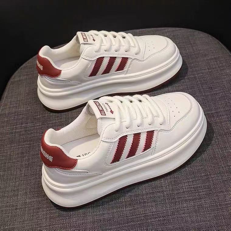 Summer dopamine women's shoes Ankola red thick baseplate shoes women's soft-soled versatile sports shoes