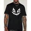 European Sizes Men's Summer Short Sleeve T-Shirt with Letter 'M' Logo Print - Casual Round Neck Opaque Regular Fit Summer Essential