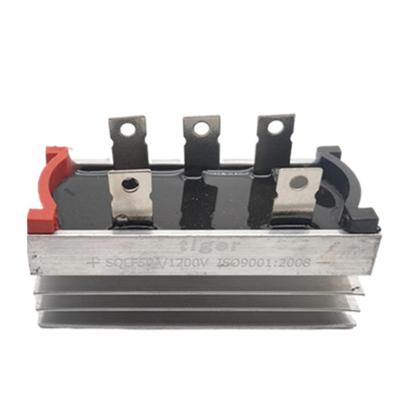 50A1200V Rectifier Single Phase 35A Brushless Generator Heat Sink Diode Bridge Group