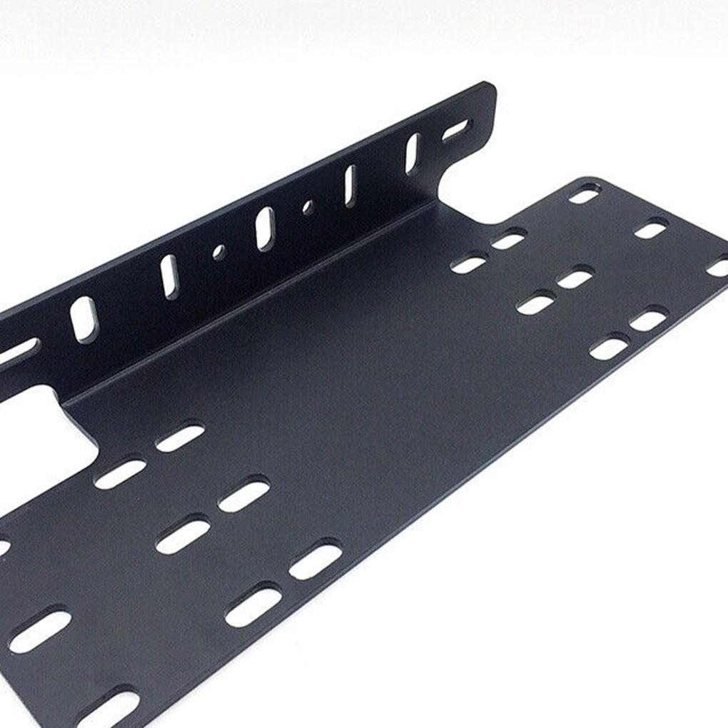 Auto Vorderen Stoßfänger Anzahl Montieren Halterung Universal LED Arbeit Montage Halter Fahrzeug Lkw Platten Zubehör