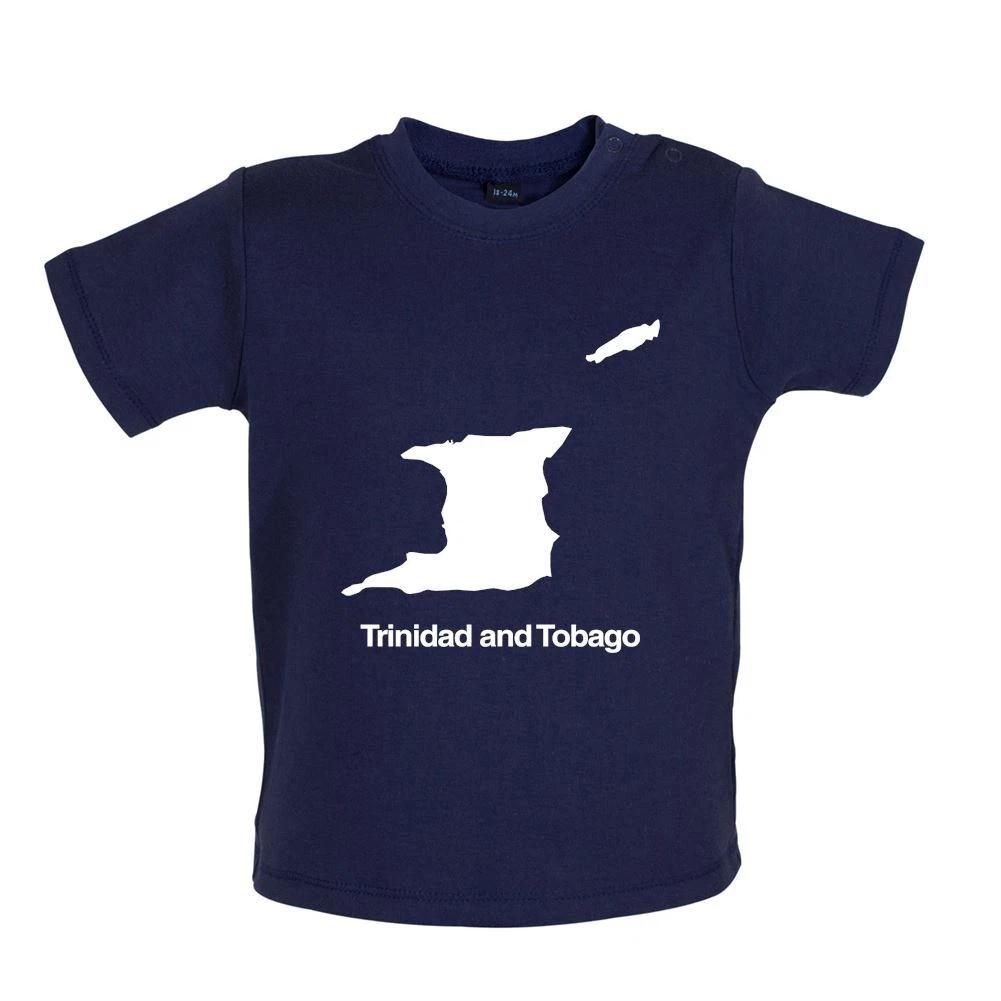 

Trinidad and Tobago Silhouette - Baby Kids Boys Girls Unisex T-Shirt / Babygrow - Port of Spain 120