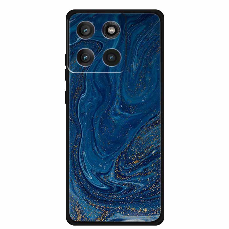 For Moto Edge 60 Pro Case XT2507-1 Coque Multi Colored Marble Pattern Soft Silicon Back Cover for Motorola Edge 60 Pro 5G Bumper