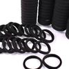 50pcs Black Hair Rope Simple Elastic Hair Band Hair Accessories For Women Ideal Choice for Gifts Haarband Kind  Rubber Bands