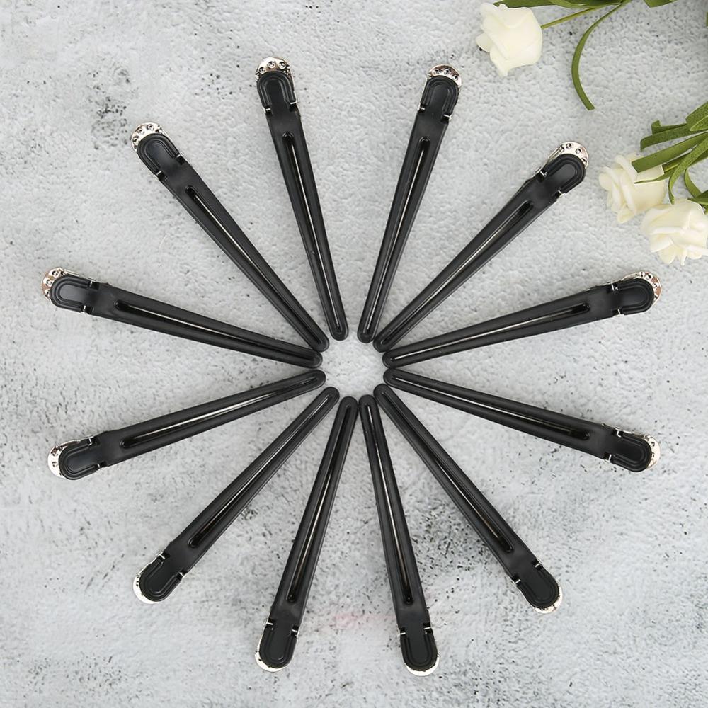 24pcs Non-Slip Duckbill Clip Creaseless Hair Salon Accessories Partition Hair Clips Home Use