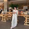 Women's Loose Two-Piece Pant Suit Short Sleeve Zip Up Hooded Jacket Wide Leg Pants Elegant Commuter Plus Size Matching Outfit Set