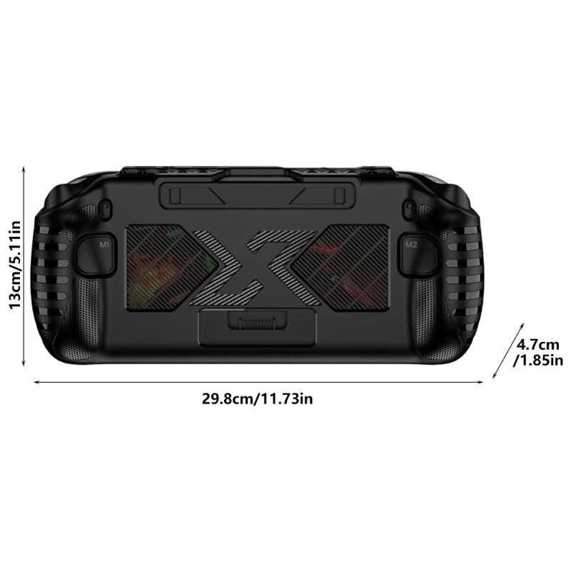 Reisefreundliche flexible TPU-Stoßdämpfende Hülle Anti-Drop-Sleeve Wasserbeständige Abdeckung Gehäuse für Spielekonsole