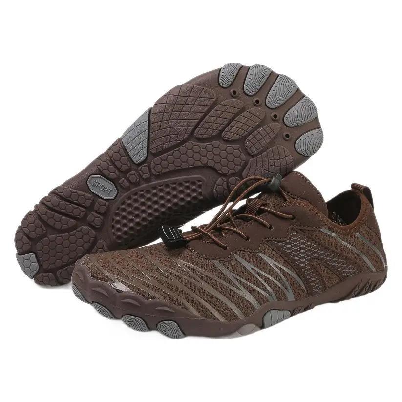 Men's Water Wading Shoes Outdoor Rubber Soles, Anti Slip Lightweight and Hiking Shoe Women's Fitness Training Shoes