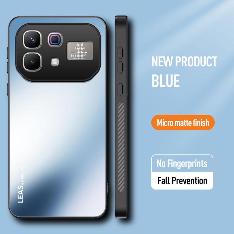 Luxury AG Glare Backplane PC+TPU Hard Case For Infinix Note 60 Pro 60 50 Pro 50X 50S Spark 40C Lens Full Protect Anti-drop Cover