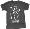 Kirby New Adult T-shirt Colorful Star Wand Jumping Kirby