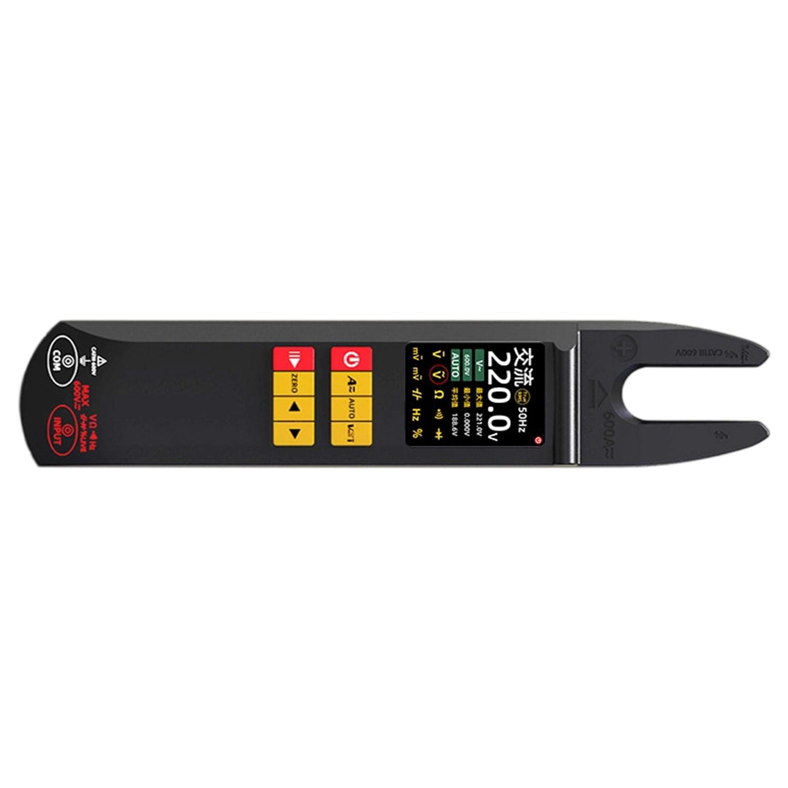 

Professional Intelligent Electric Clamp Multimeter Capacitance Resistance Testers with Large Screen & Data Hold Function 1