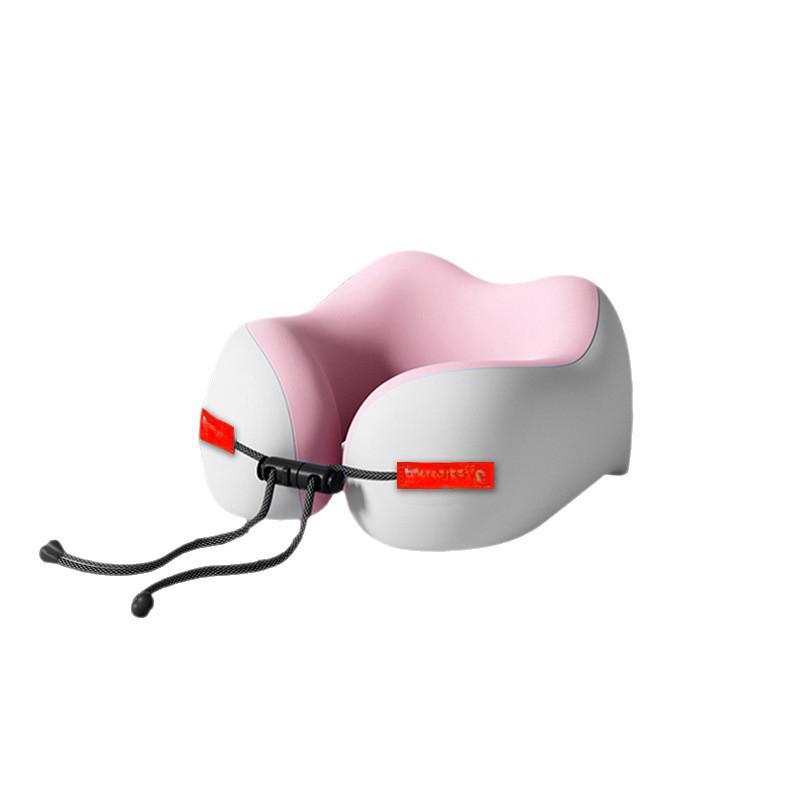 U-förmiges Reise-Nackenkissen aus Memory-Schaum mit Nackenstütze