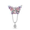 Colorful Zircon Butterfly Fringe Bead DIY Handmade Jewelry Making Kit