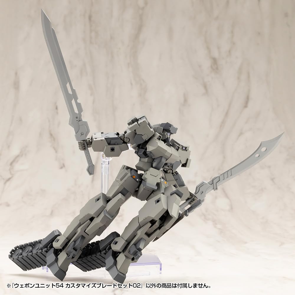Kotobukiya M.S.G Modeling Support Goods Weapon Unit 54 Customize Blade Set 02, Total Length Approximately 163mm, Non-Scale Plastic Model