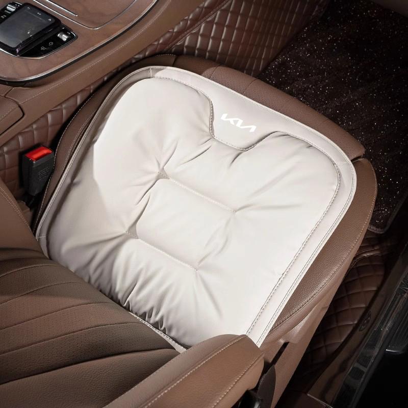 THCR5 Car Seat Cushion Leather Soft Pad Interior Accessories For KIA EV6 RIO Ceed Sportage Cerato Soul Sorento Picanto Optima Stinger