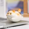 1pcs Cartoon Fury Cat Swinging Fun Ornament Cute Cat Resin Crafts Healing Series Office Desktop Ornament