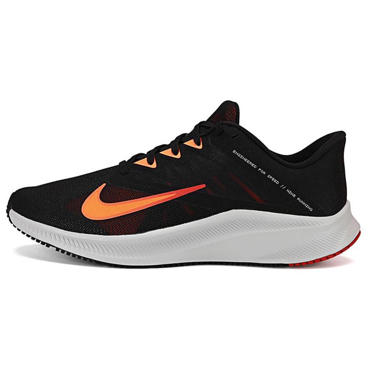 

new Nike Quest 3 Black Total Orange 39