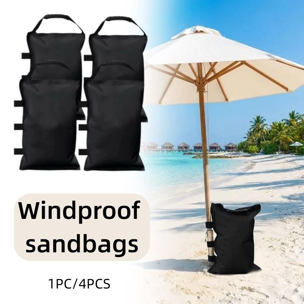 Wind Resistance Sand Bags Oxford Fabric Tent Weights Portable Canopy Anchor  Carport
