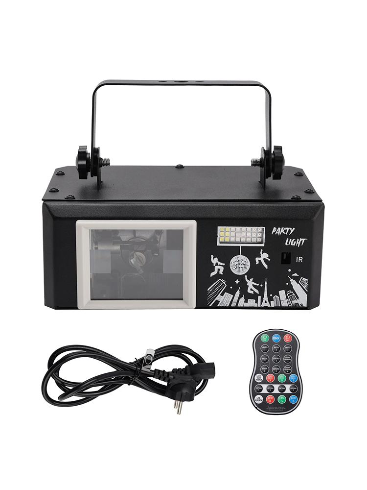 6IN1 Stage Laser Light Disco Party LED UV Stage Lighting System Club Stage Light