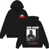 Rapper Don Omar The Last King Tour 2026 Felpa con Stampa Uomo Donna Gotica Punk Felpa Larga Casual Invernale Pullover Streetwear