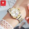 OLEVS 2910 Hot Sales High Quality Fashion Business Calendar Stainless Steel Band Waterproof Woman Man Quartz Watch Relojes