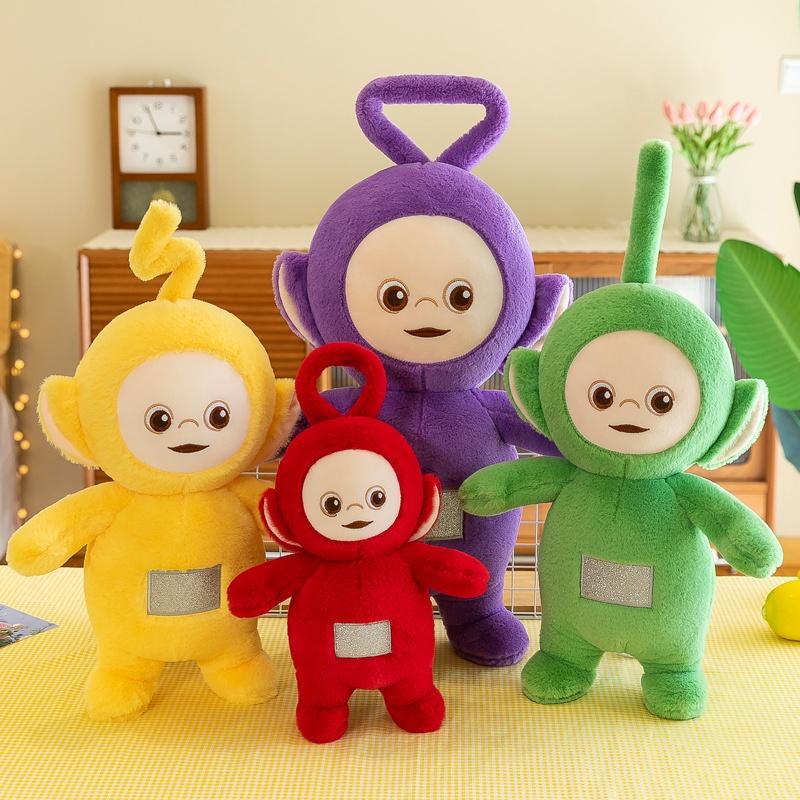 Kuschelige Teletubbies Dipsy Po Tinky Winky Laa-laa Plüschtier Stehpuppe Kind Weihnachtsgeschenk