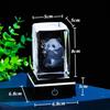 Kertari K9 crystal panda birthday present male woman Popular [Genuine] Interior fashionable Healing goods crystal ball led light base indirect