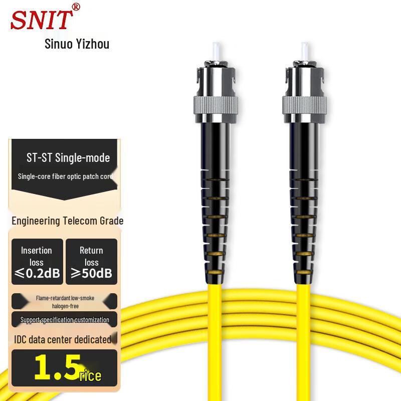 SNIT Telecom-Grade Glasvezel Patchkabel