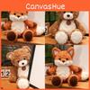 Fox Bear Teddy Plush Toy Animal Cute Soft Filled Doll Children Holiday Gift