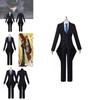 Black Butler Sebastian Cosplay Kostüm Polyester Stoff Einfacher Stil Japanisches Anime Thema