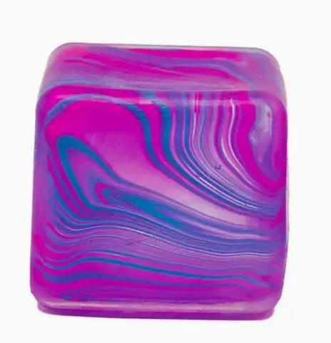 Needoh Snowflake Lce Cube Malt Sugar Squishy Blind Box Stress Relief Slow Rising Squeeze Toy Anti-Anxiety Fidget Toy