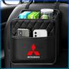 Car Storage Bag Multi-function Seat Back Storage Pocket Suspension For Mitsubishi Lancer Lancer ASX Outlander 2 3 Pajero Mirage Exzos Pajero 4