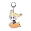 Portachiavi Anime per Jjk Yuji Itadori Nobara Kugisaki Satoru Gojo Utahime Iori Versione Q Decorazione Fatta a Mano Ciondolo Portachiavi