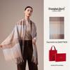 Shanghai Story Enhanced Warmth 100% Wool Plaid Scarf